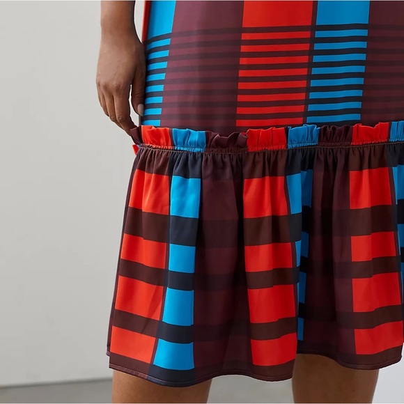 Anthropologie Eva Franco Flounced Midi Skirt - Picture 4 of 15